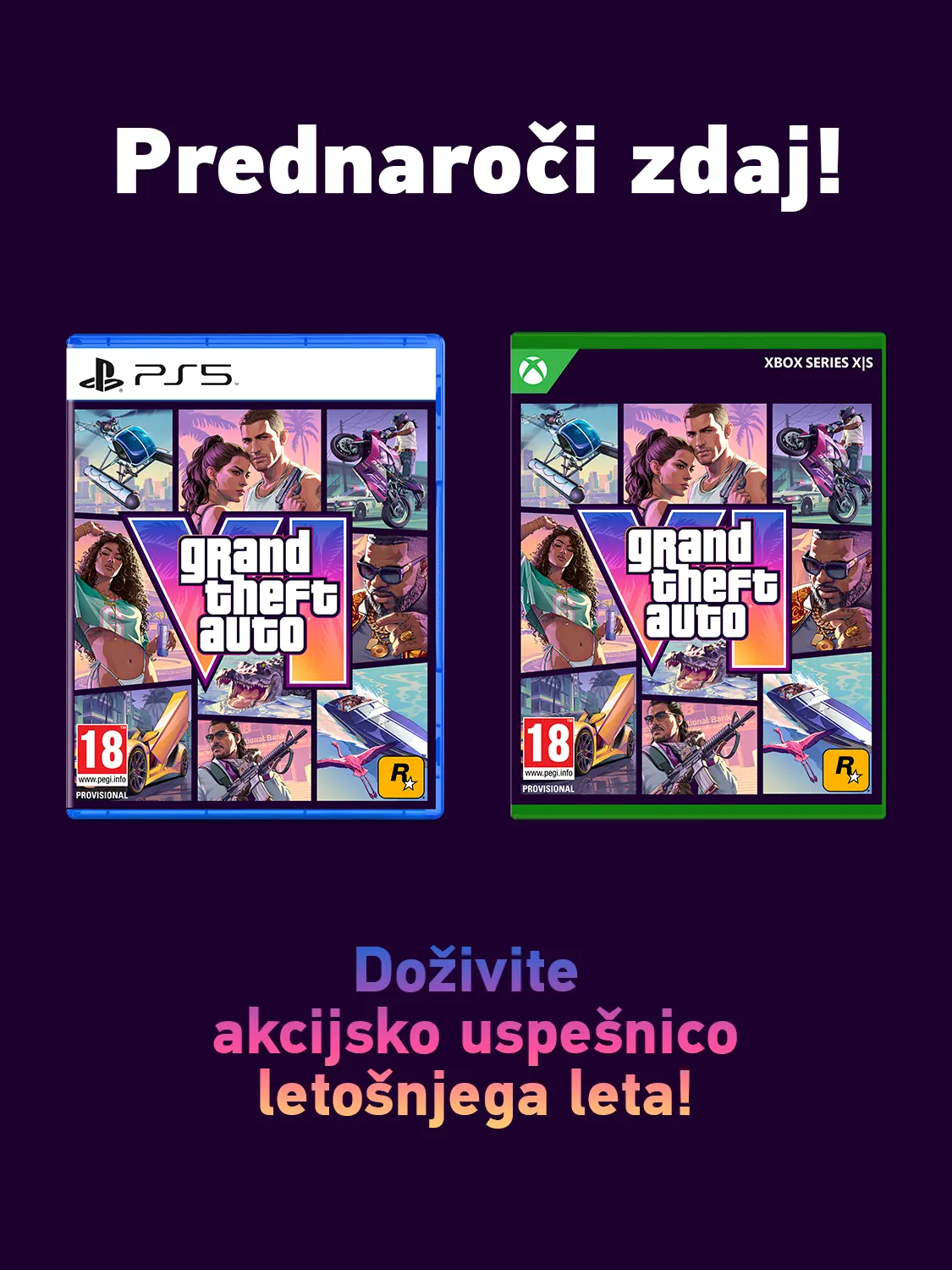 Grand Theft Auto VI (GTA VI) Preorder